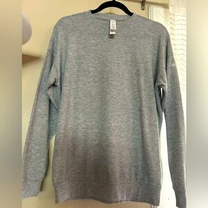 Alo soho pullover light grey color